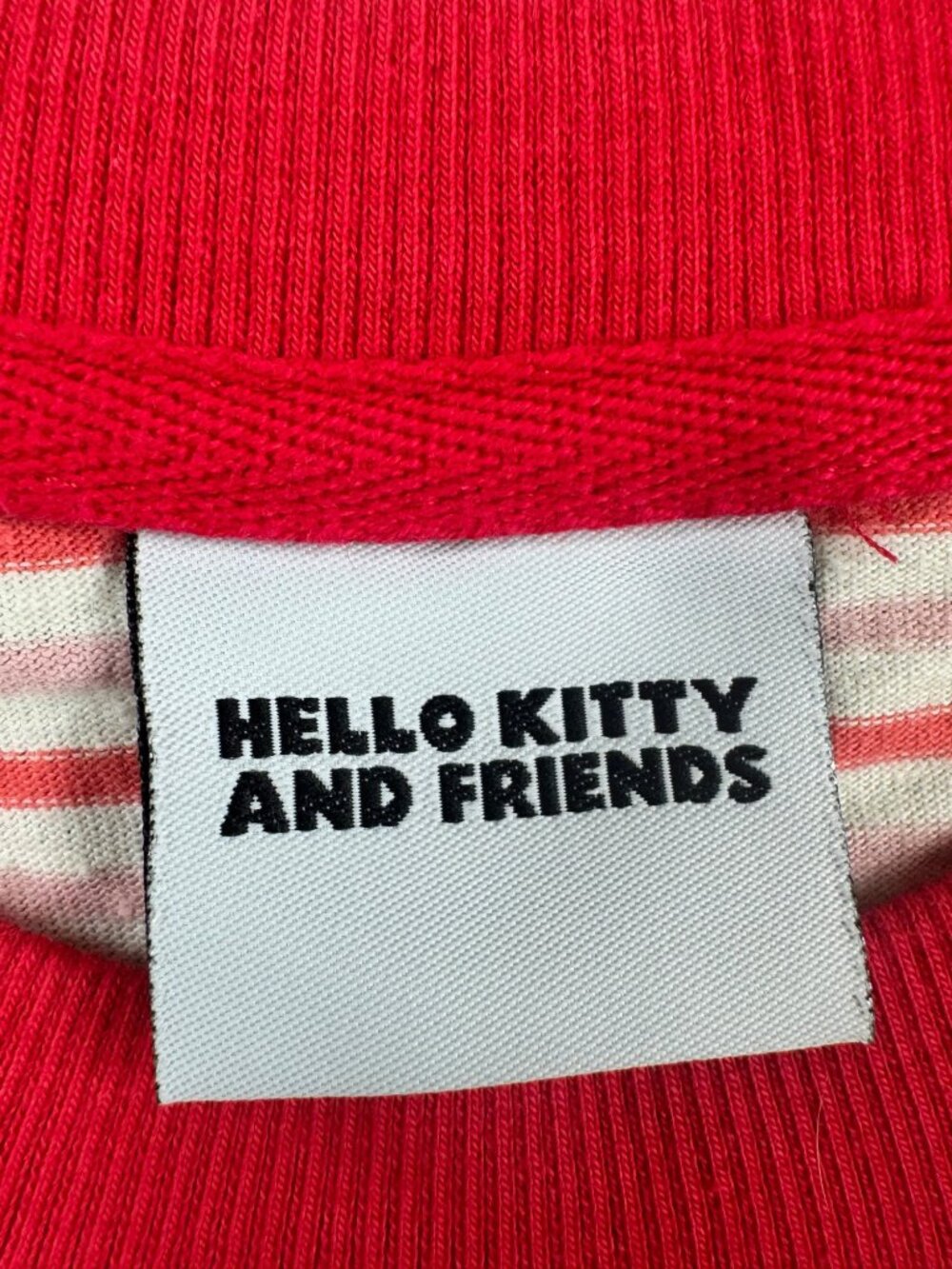 Hello Kitty and Friends T Shirt Striped Sz S Kerokerokeroppi Short Sleeve - Picture 3 of 9